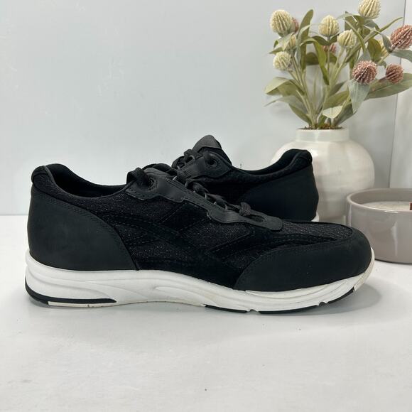 SAS Tour Mesh Nova Lace Up Sneakers Black Tripad Comfort 20376679 Women 12 Wide3 - Picture 6 of 8